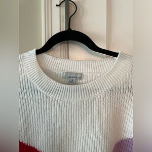 Evereve colorblocked sweater